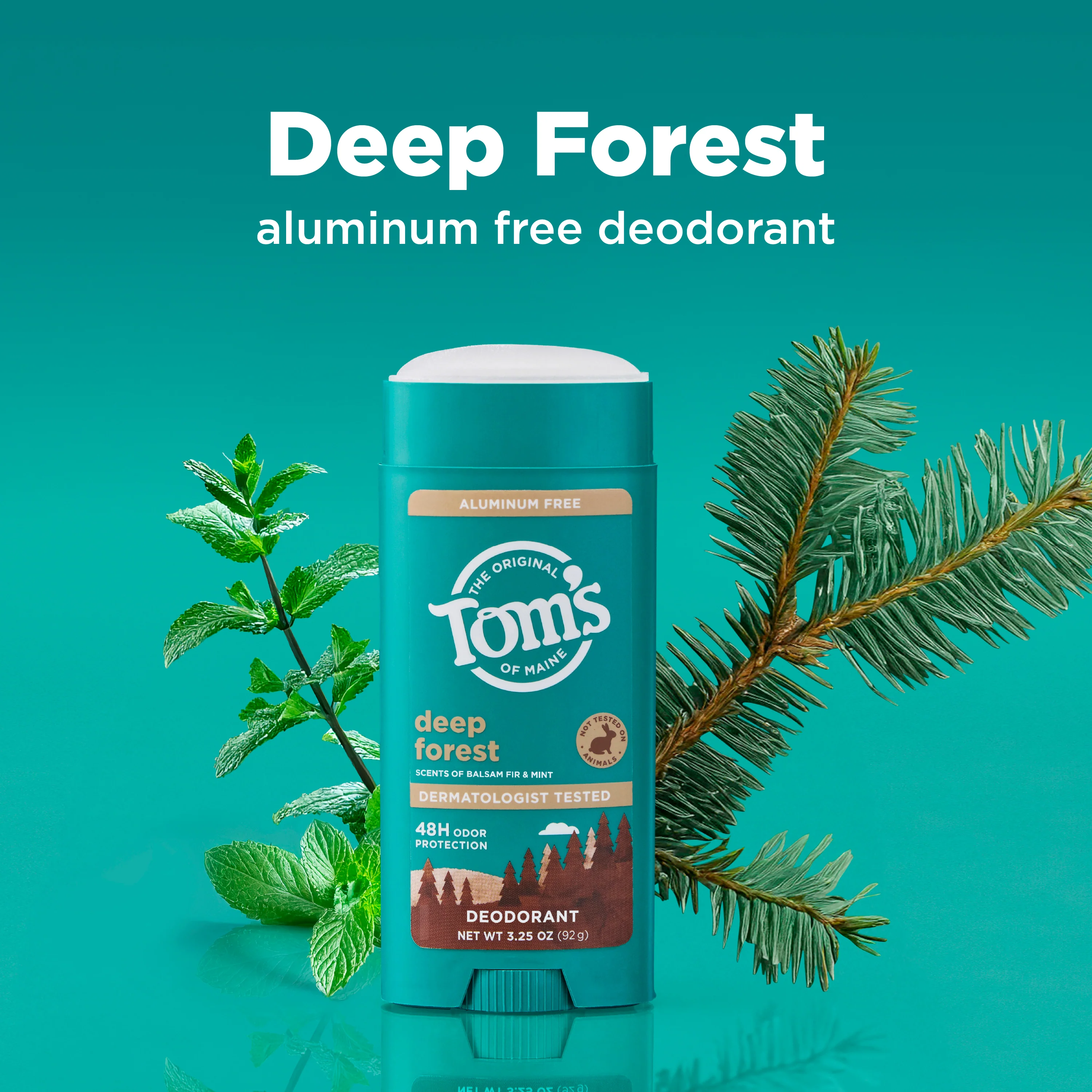 Deep Forest Aluminum Free Deodorant - Image 2