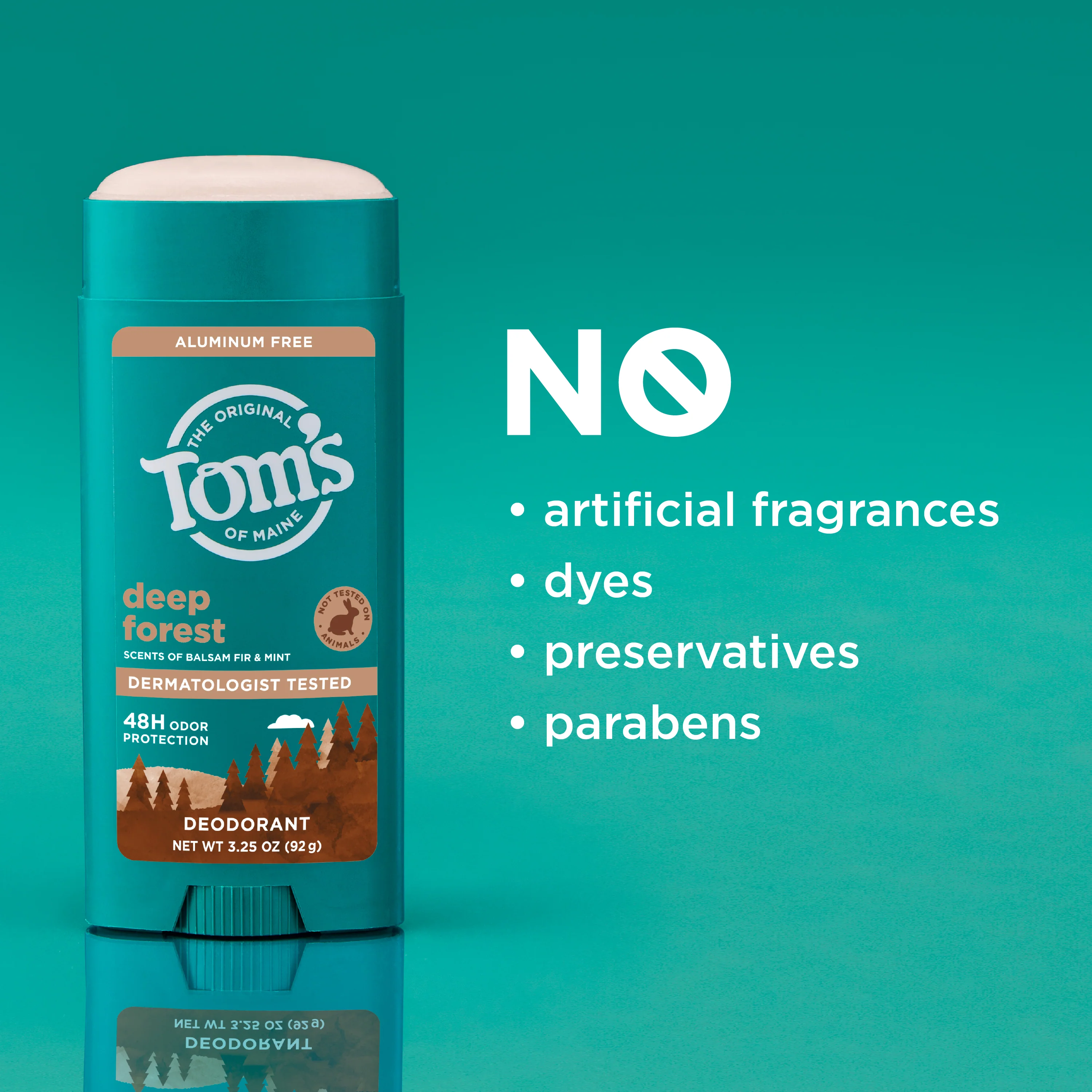 Deep Forest Aluminum Free Deodorant - Image 3