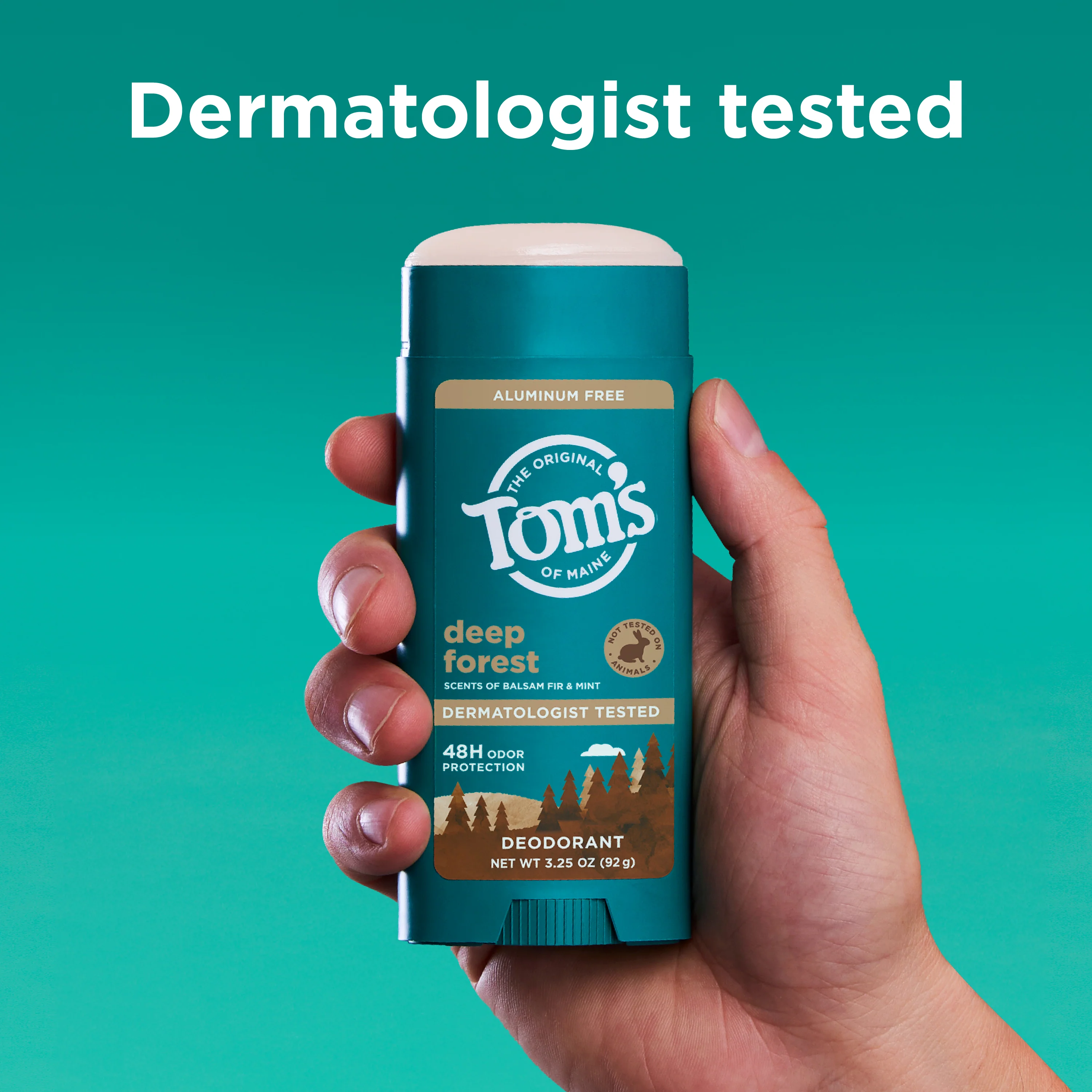 Deep Forest Aluminum Free Deodorant - Image 4