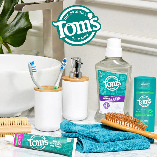 Fluoride-Free Antiplaque & Whitening Spearmint Natural Toothpaste - Image 7