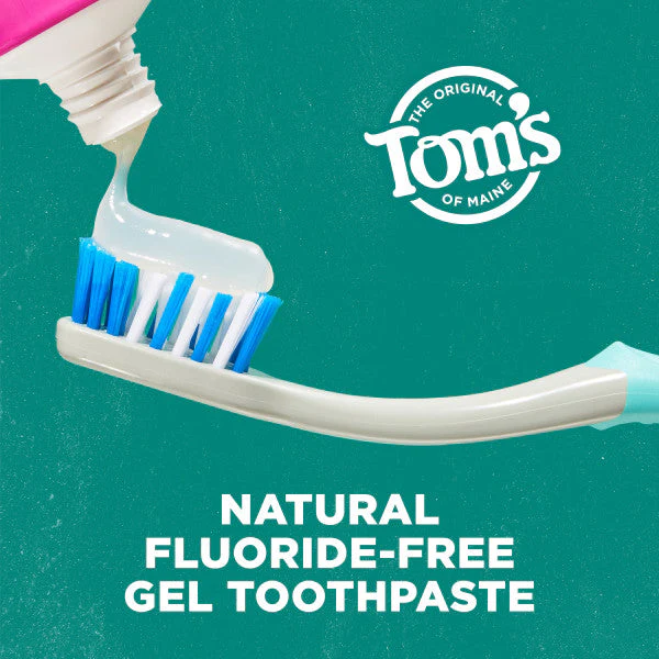 Fluoride-Free Antiplaque & Whitening Spearmint Natural Toothpaste Gel - Image 6