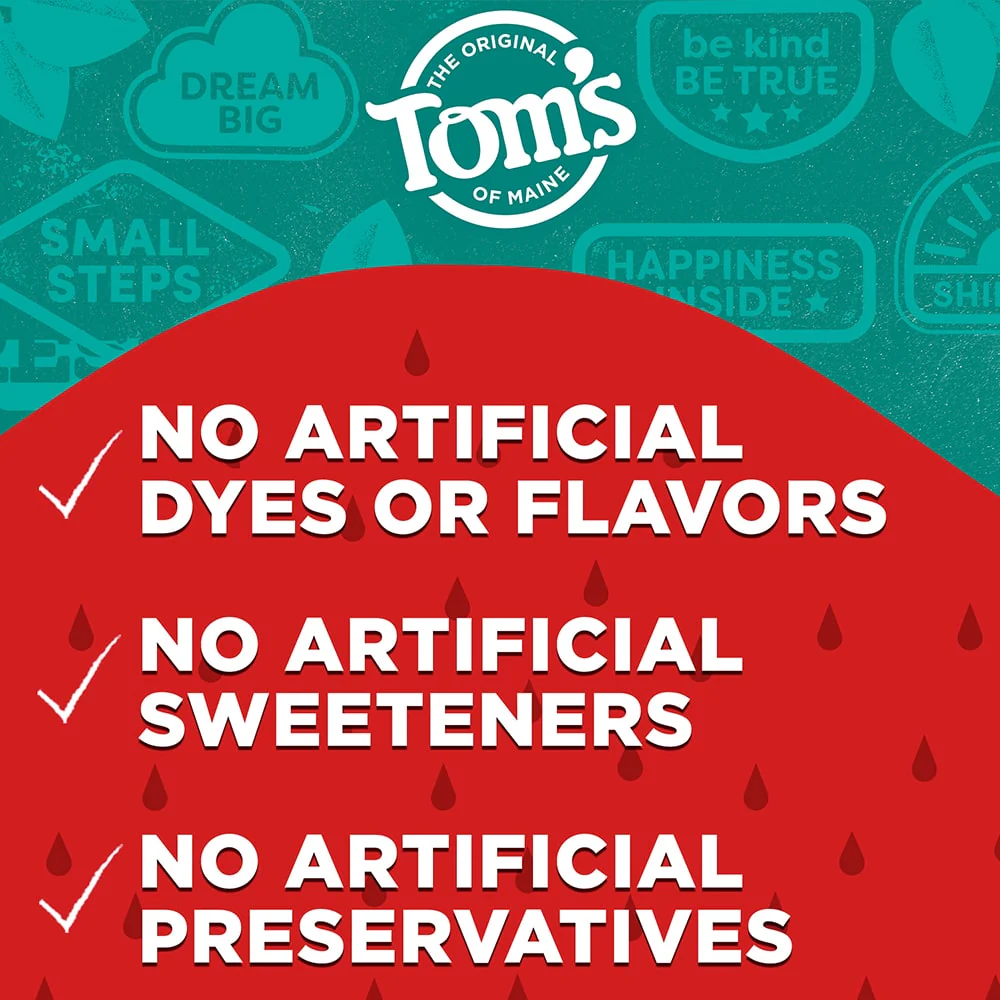 Silly Strawberry Kids Fluoride-Free Natural Toothpaste - Image 5