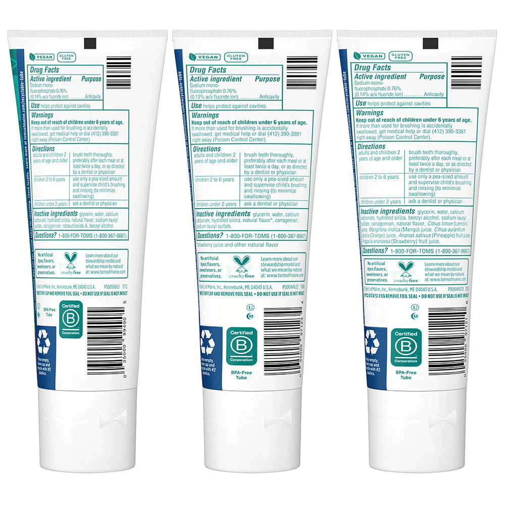 Kids Natural Toothpaste Variety Pack - Image 7