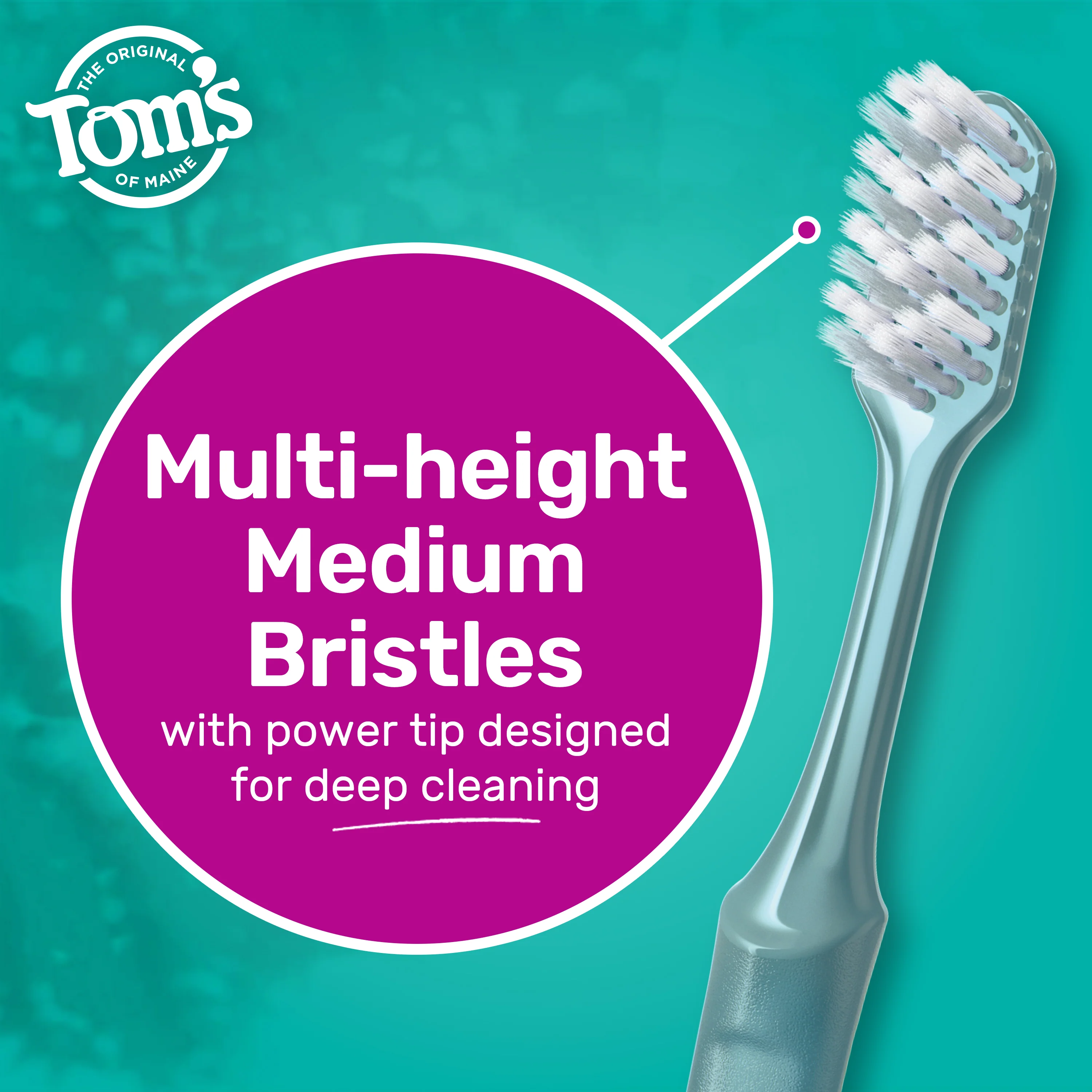 Antiplaque Adult Medium Toothbrush - Image 3