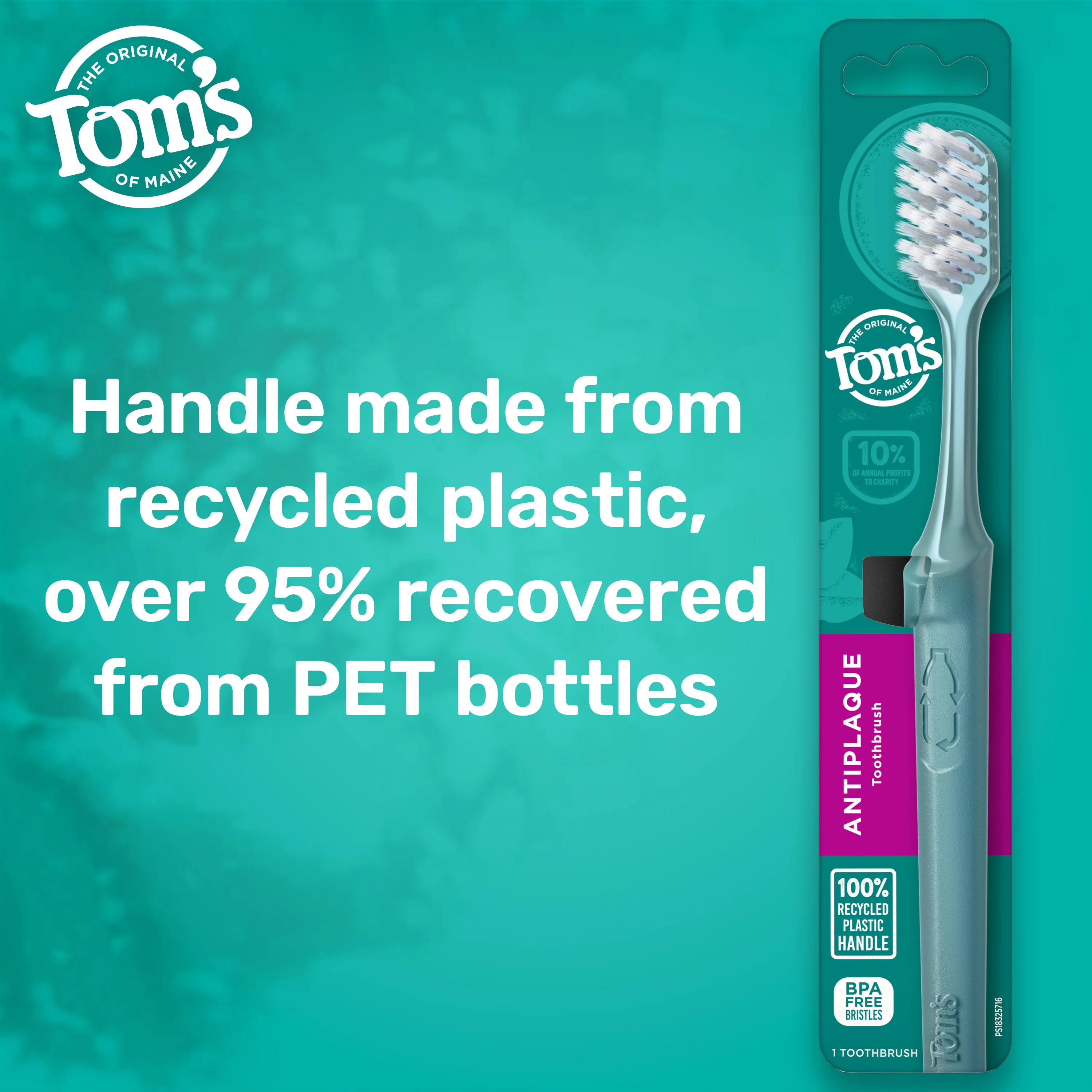 Antiplaque Adult Medium Toothbrush - Image 4