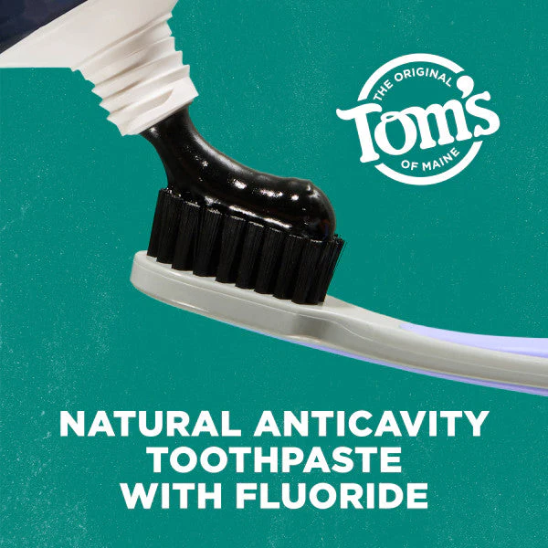 Activated Charcoal Peppermint Natural Toothpaste with Fluoride - Image 6