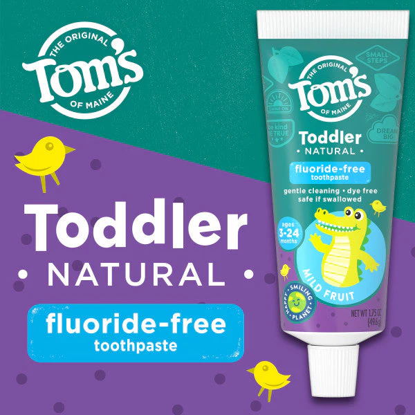 Fluoride-Free Toddler Training Natural Toothpaste - Image 6