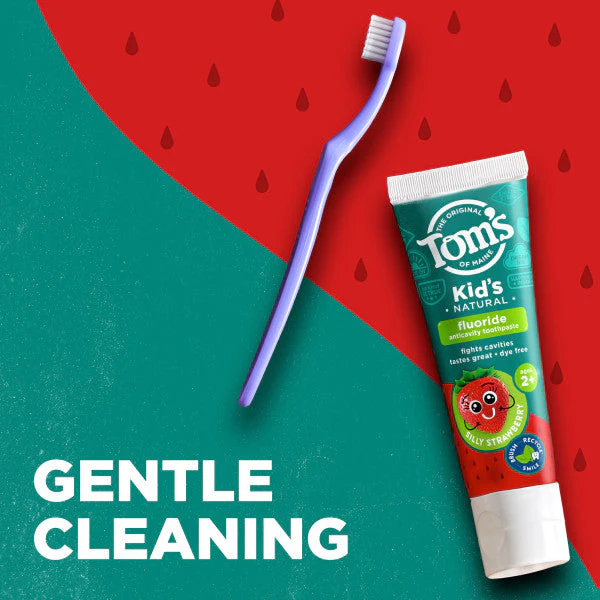 Silly Strawberry Anticavity Kids Natural Toothpaste - Image 4