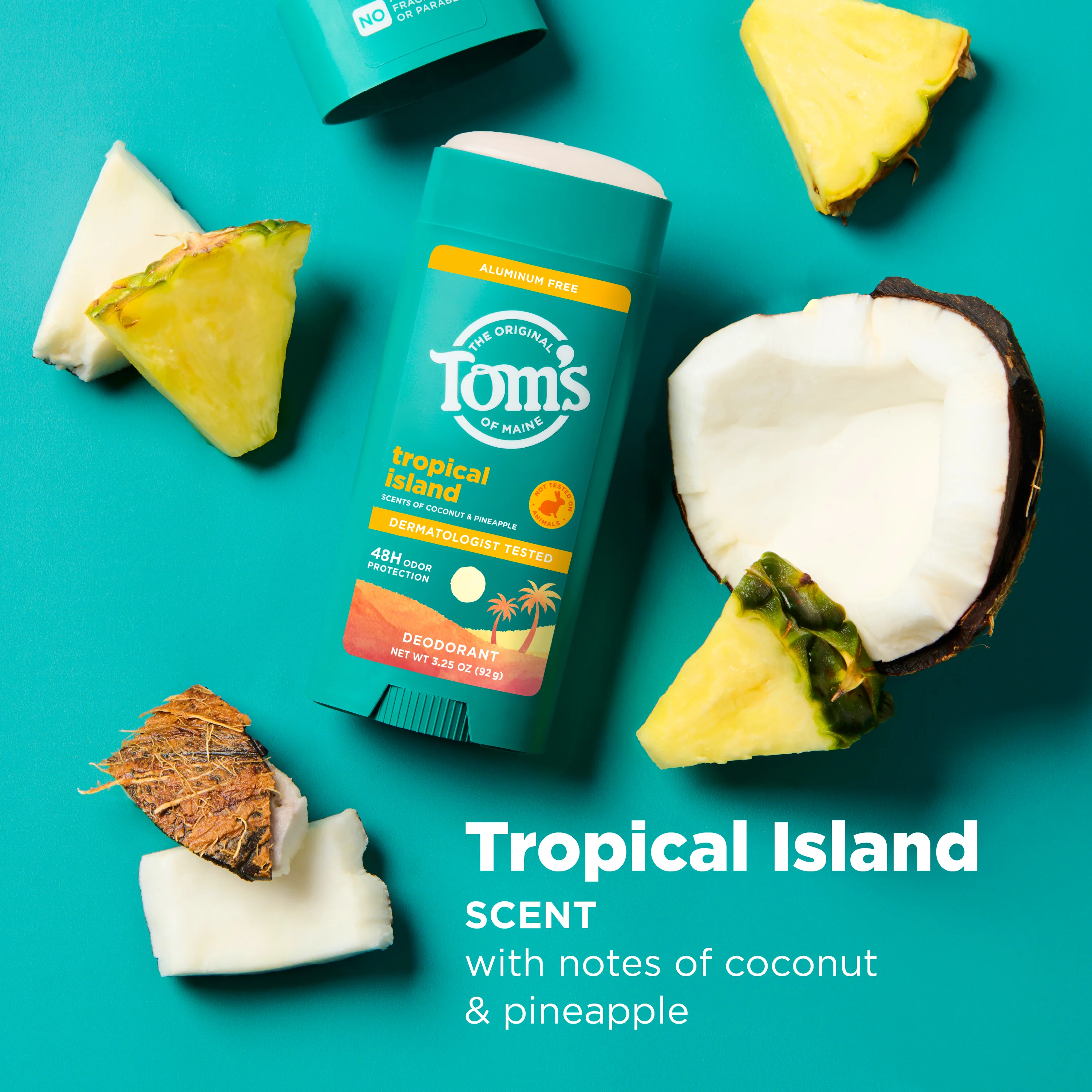 Tropical Island Aluminum Free Deodorant - Image 3