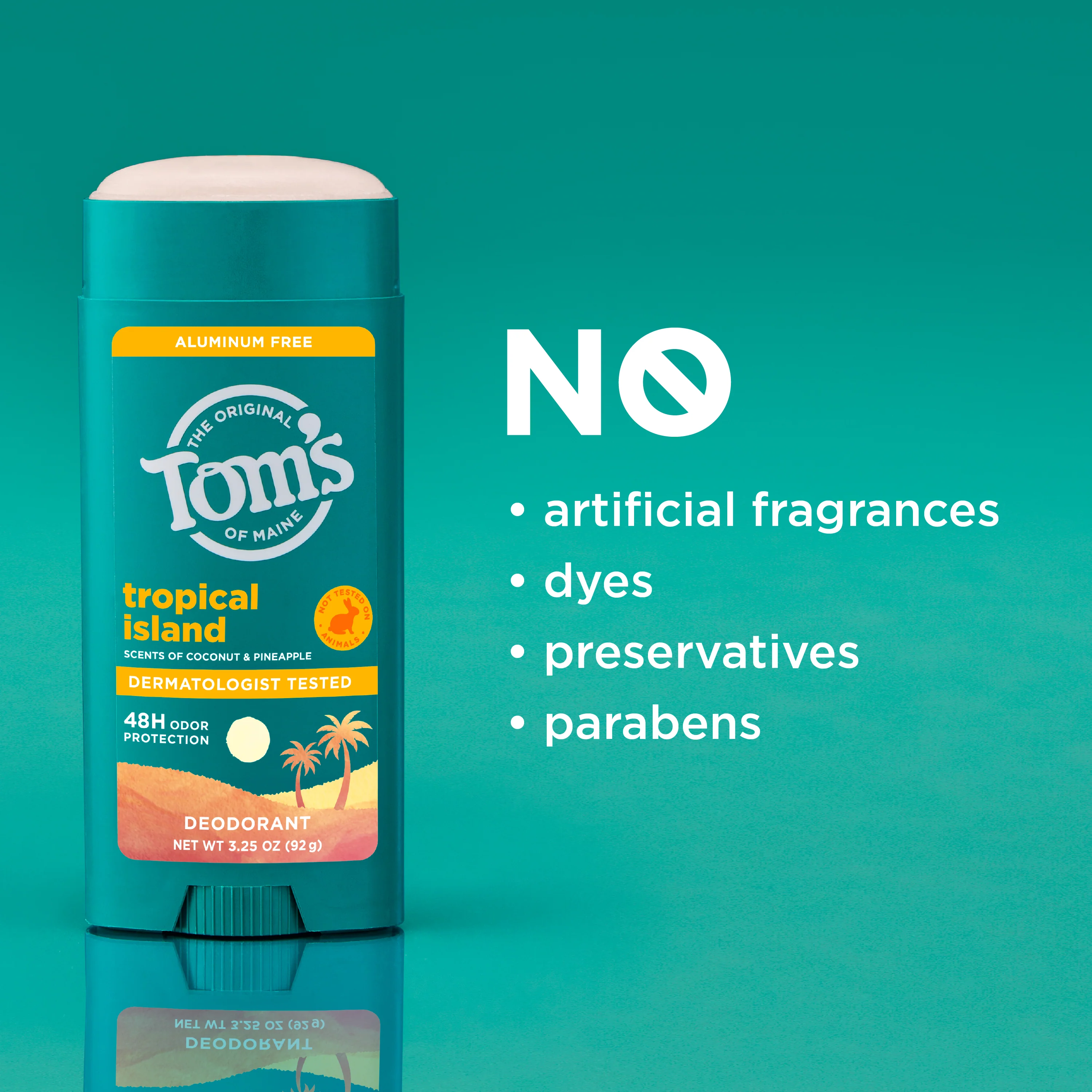 Tropical Island Aluminum Free Deodorant - Image 4