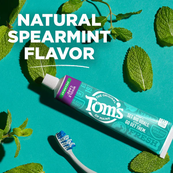 Whole Care Spearmint Natural Toothpaste with Fluoride - Image 4