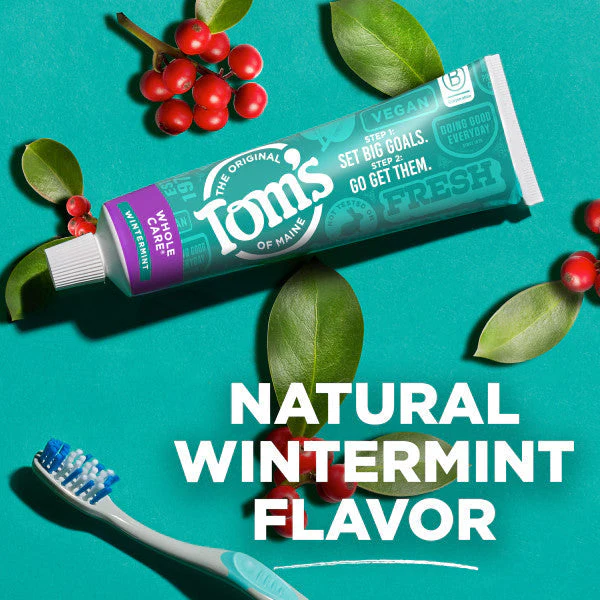 Whole Care Wintermint Natural Toothpaste with Fluoride - Image 4