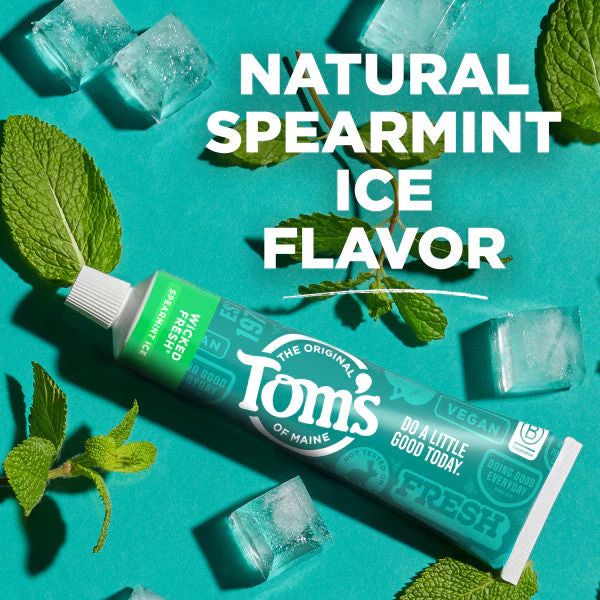 Wicked Fresh! Spearmint Ice Fluoride Natural Toothpaste - Image 4